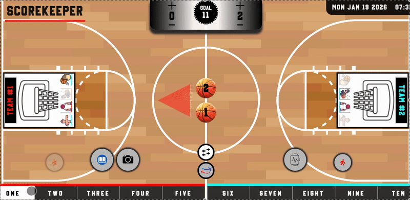 Associate game action to player